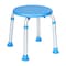 Flash Furniture HERCULES Adjustable Bath & Shower Stool w/Height-Adjust Frame, 300 lbs. Static Wght Capacity, Blue DC-HY3400L-BLU-GG - alternate 1